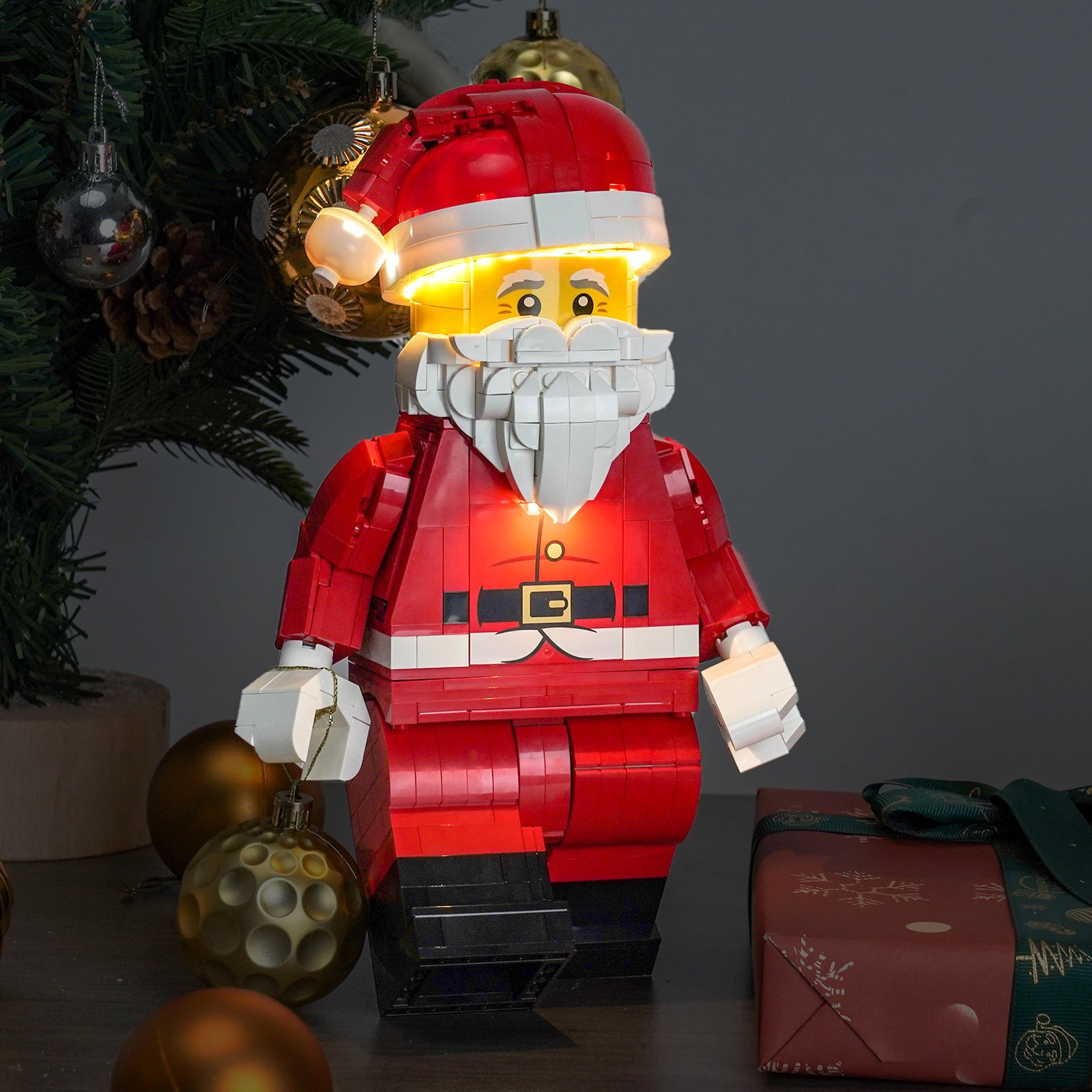 BrickBling Light Kit for LEGO Up-Scaled Santa Minifigure 40820