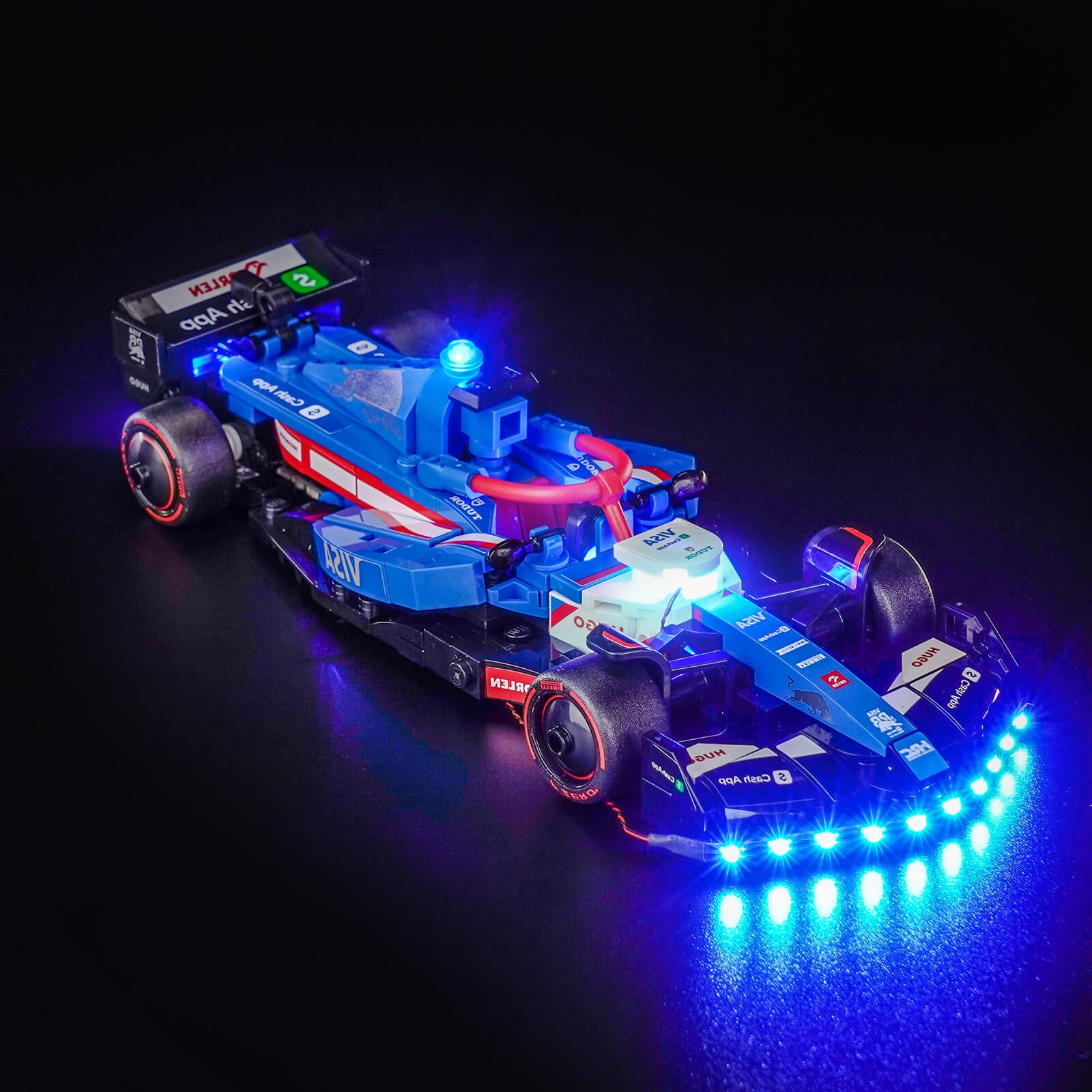 BrickBling Light Kit for LEGO Speed Champions Visa Cash App RB VCARB 01 F1® Race Car 77246