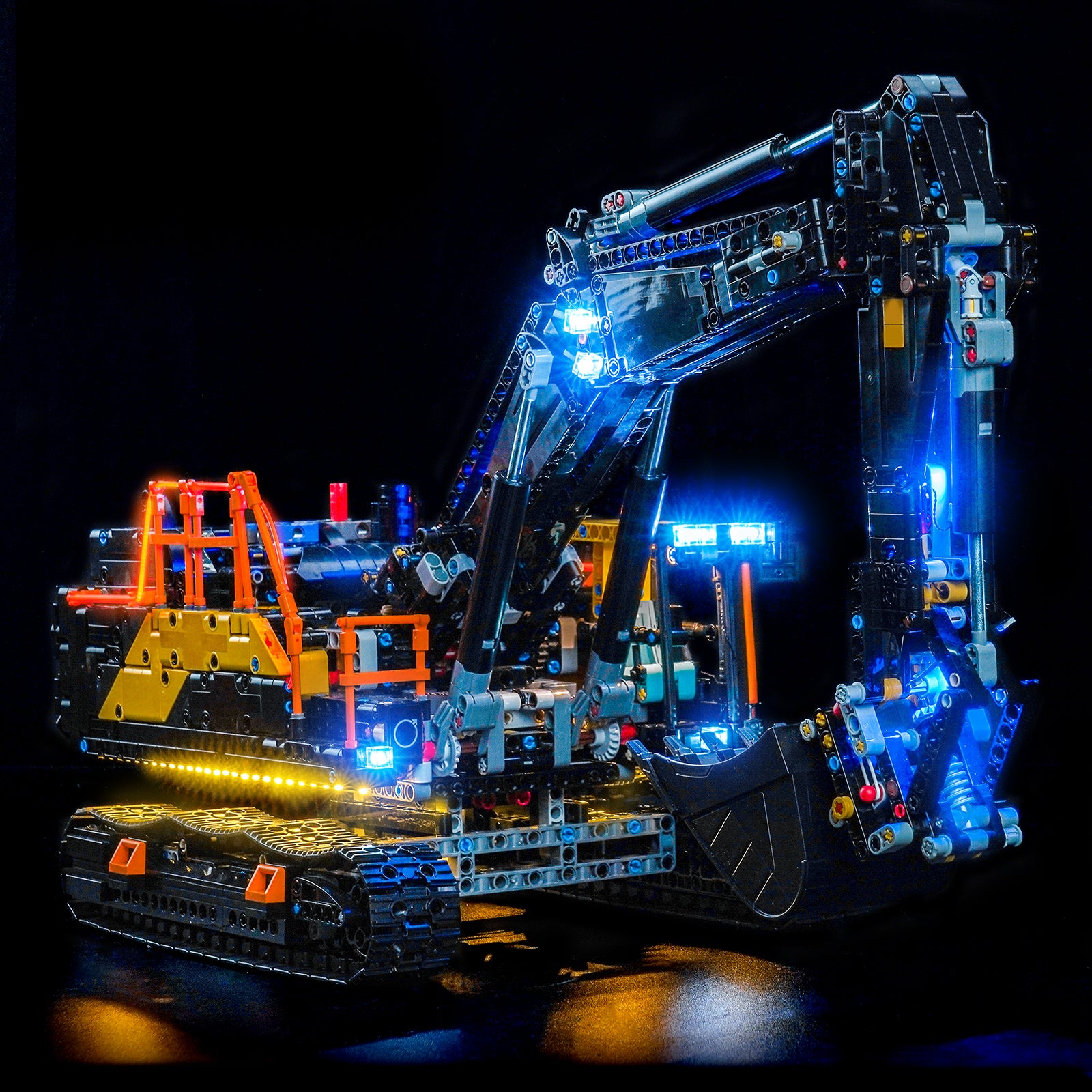 BrickBling Light Kit for LEGO Technic Volvo EC500 Hybrid Excavator 42215