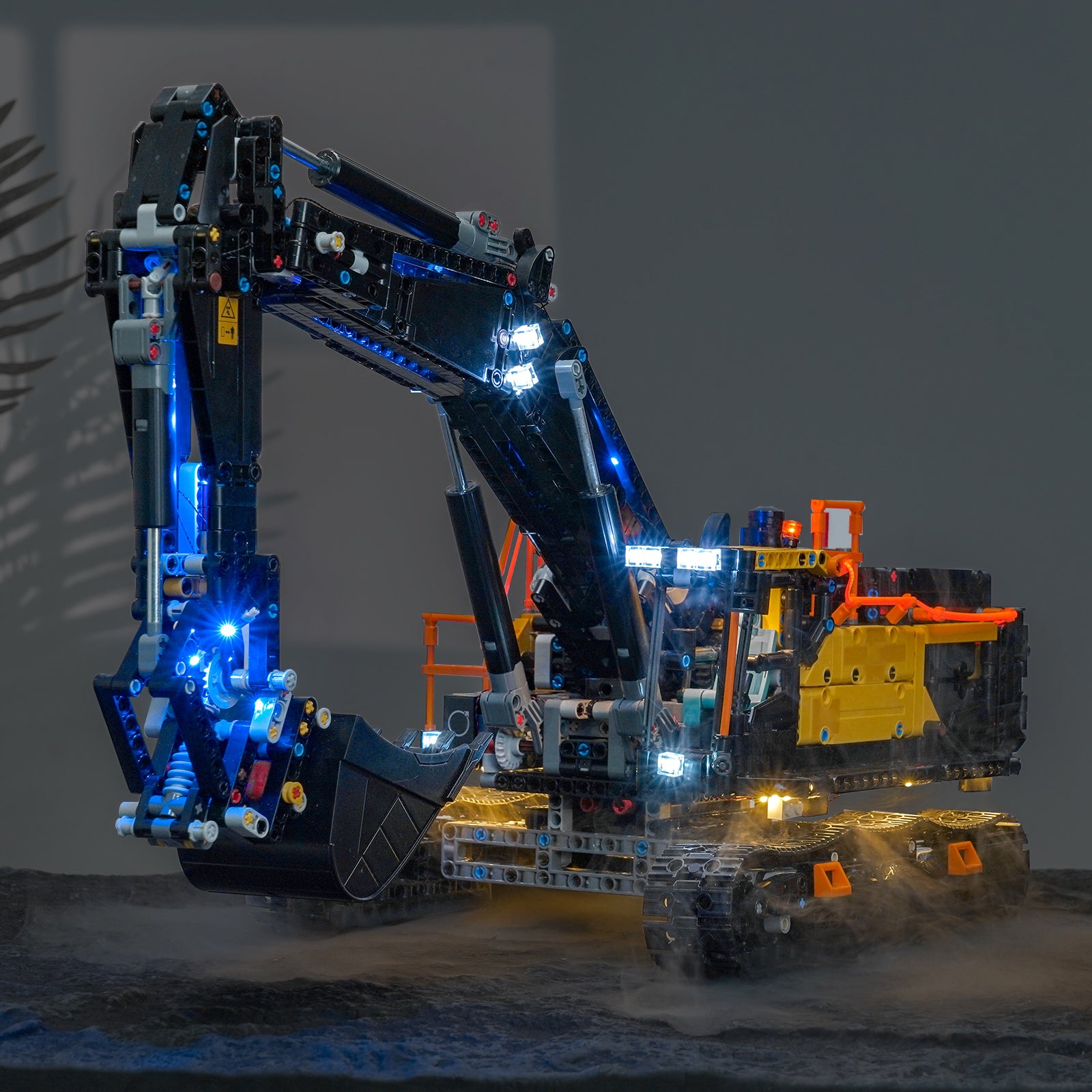 BrickBling Light Kit for LEGO Technic Volvo EC500 Hybrid Excavator 42215