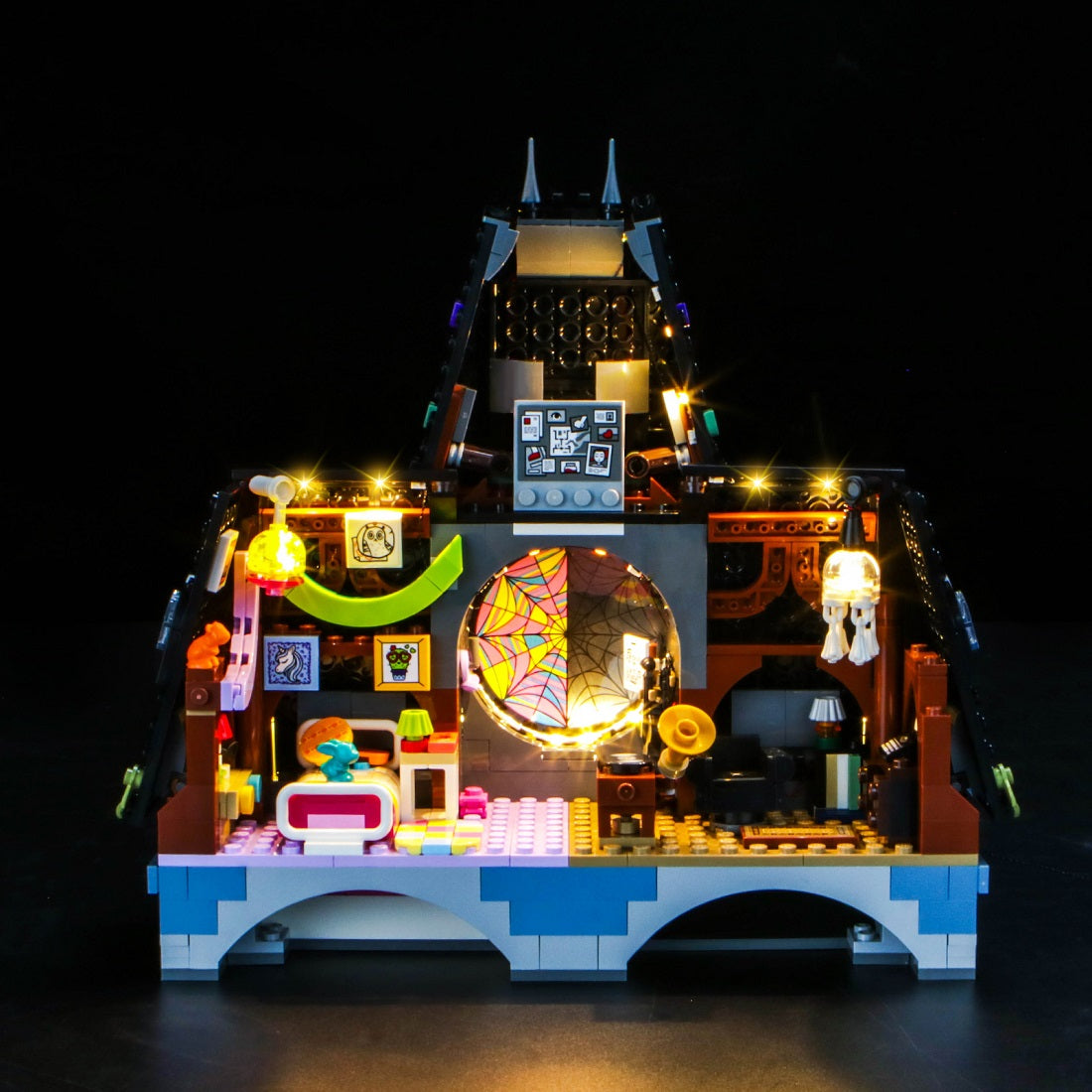 BrickBling Light Kit for LEGO Wednesday Sets Wednesday & Enid's Dorm Room 76781 Classic Version