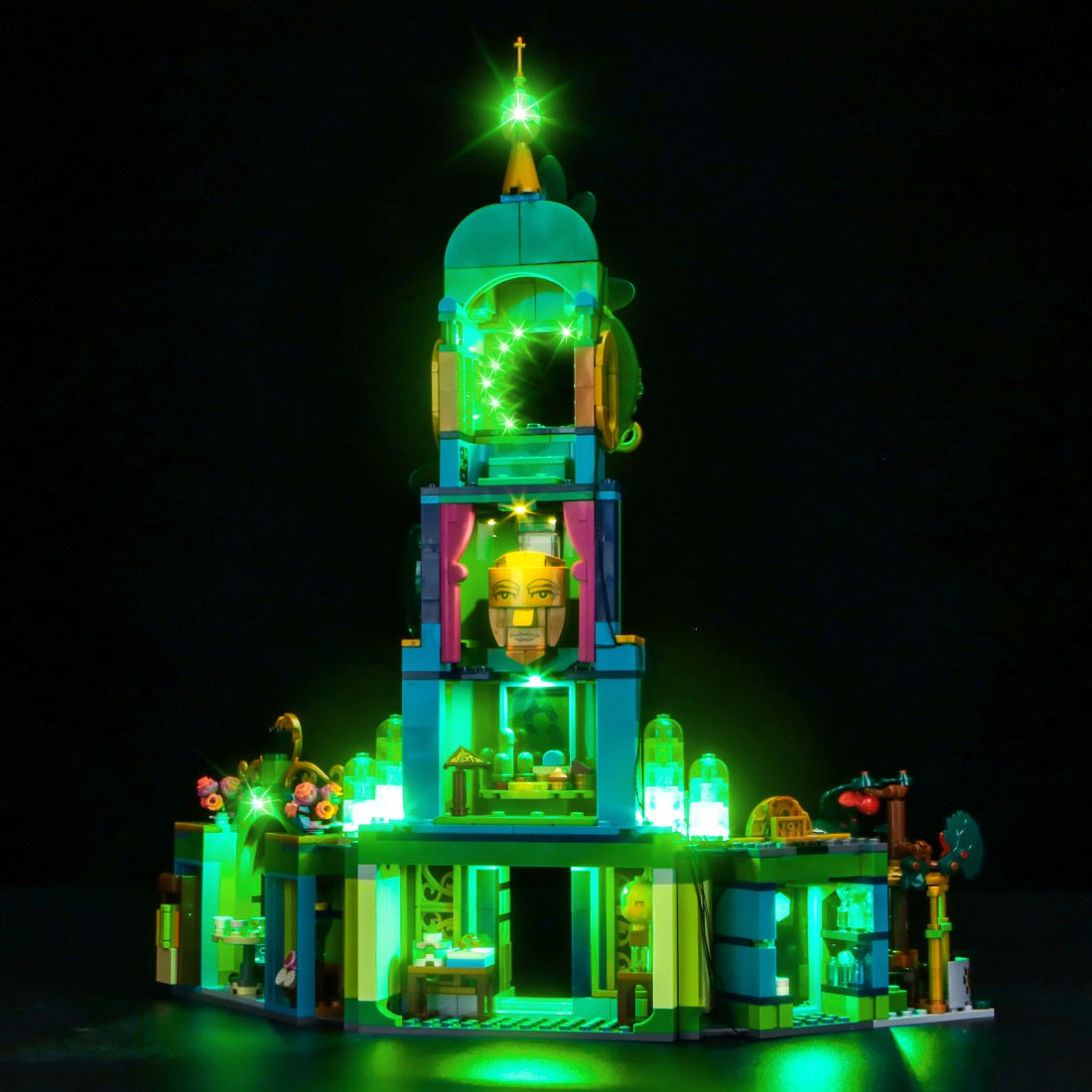BrickBling Light Kit for LEGO Wicked Welcome to Emerald City 75684