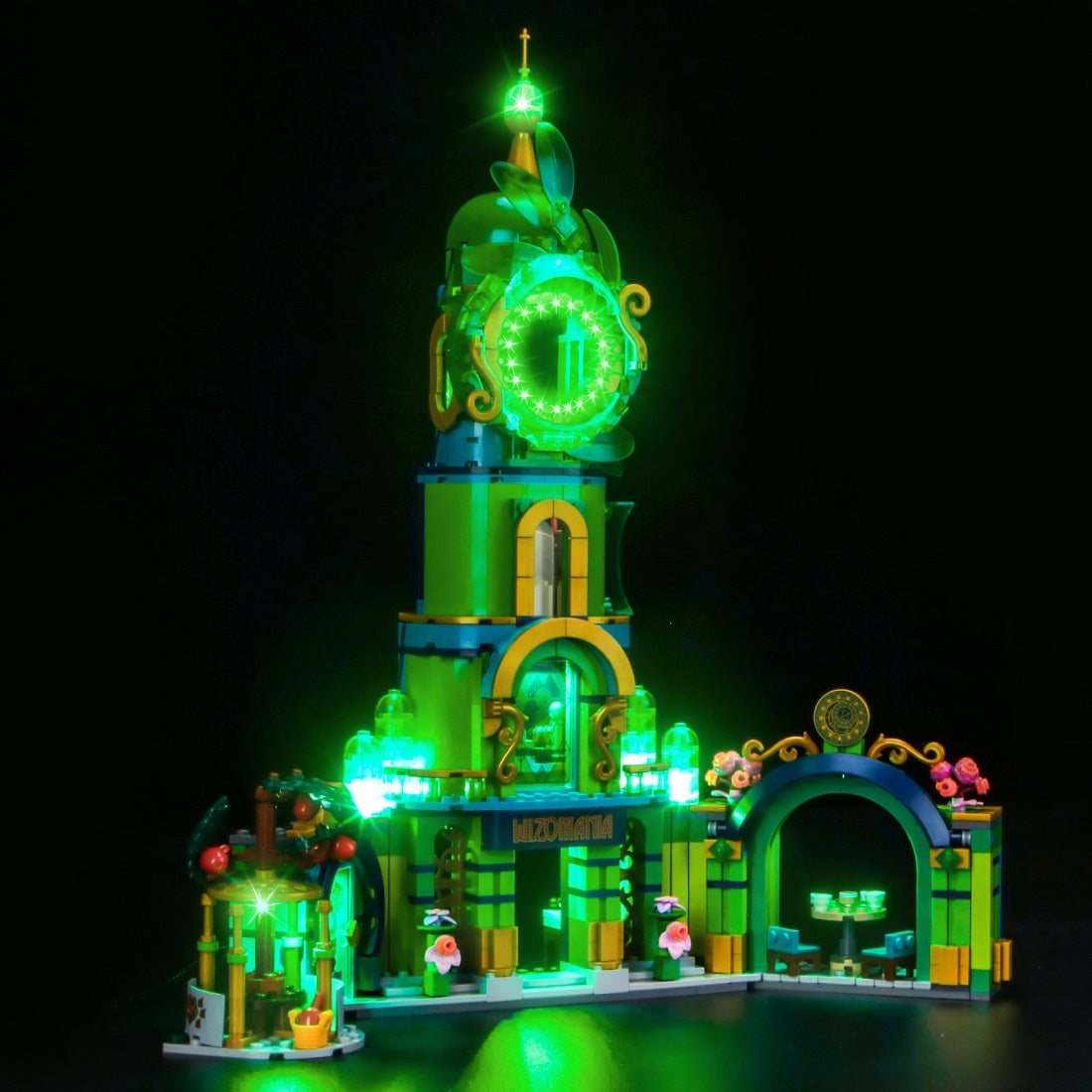 BrickBling Light Kit for LEGO Wicked Welcome to Emerald City 75684