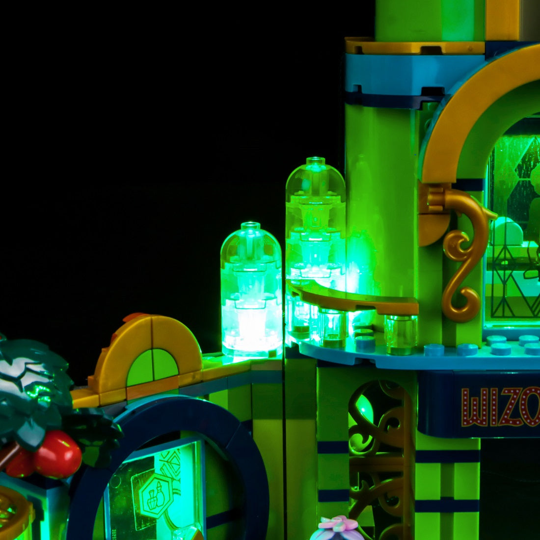 BrickBling Light Kit for LEGO Wicked Welcome to Emerald City 75684