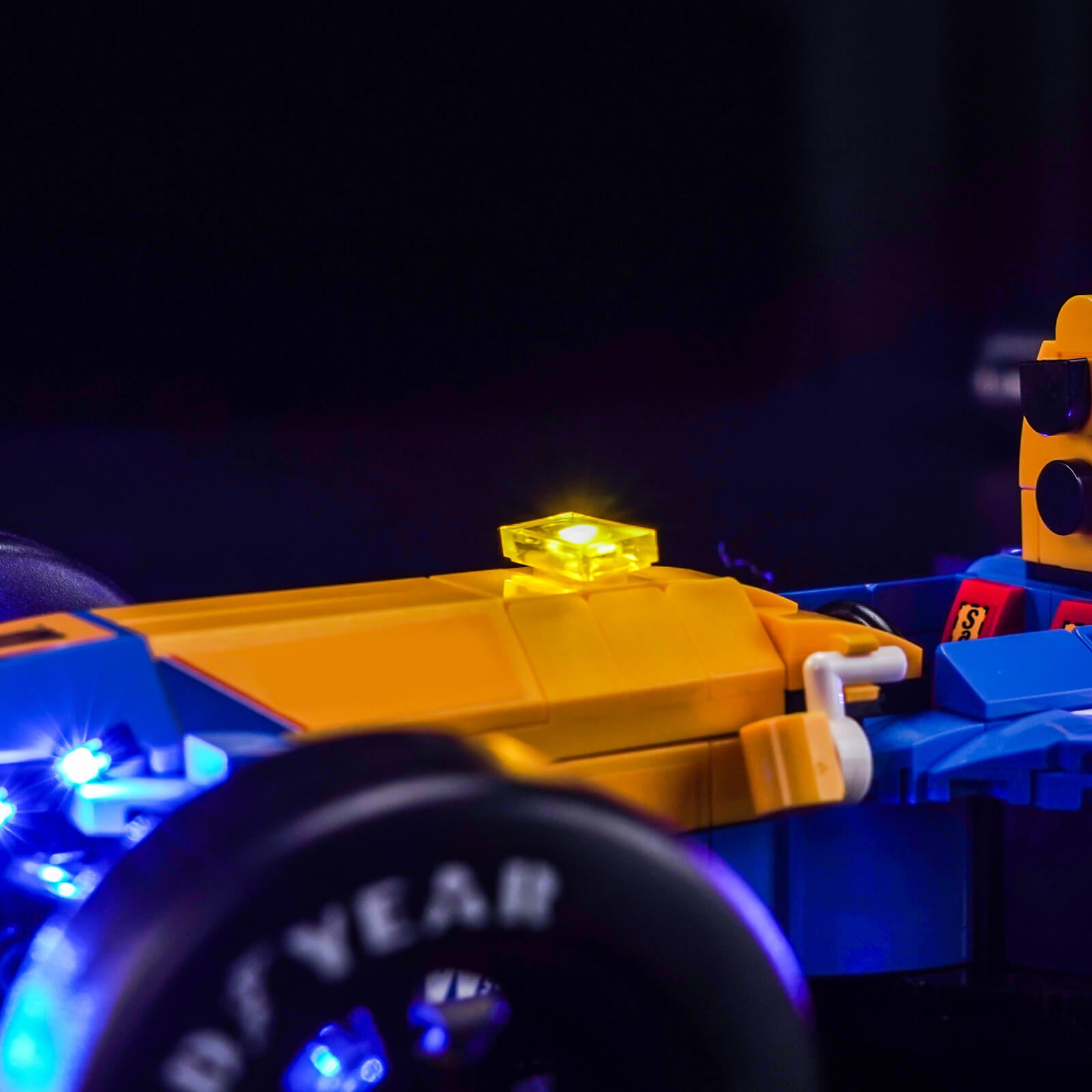 BrickBling Light Kit for LEGO Icons Williams Racing FW14B & Nigel Mansell 10353