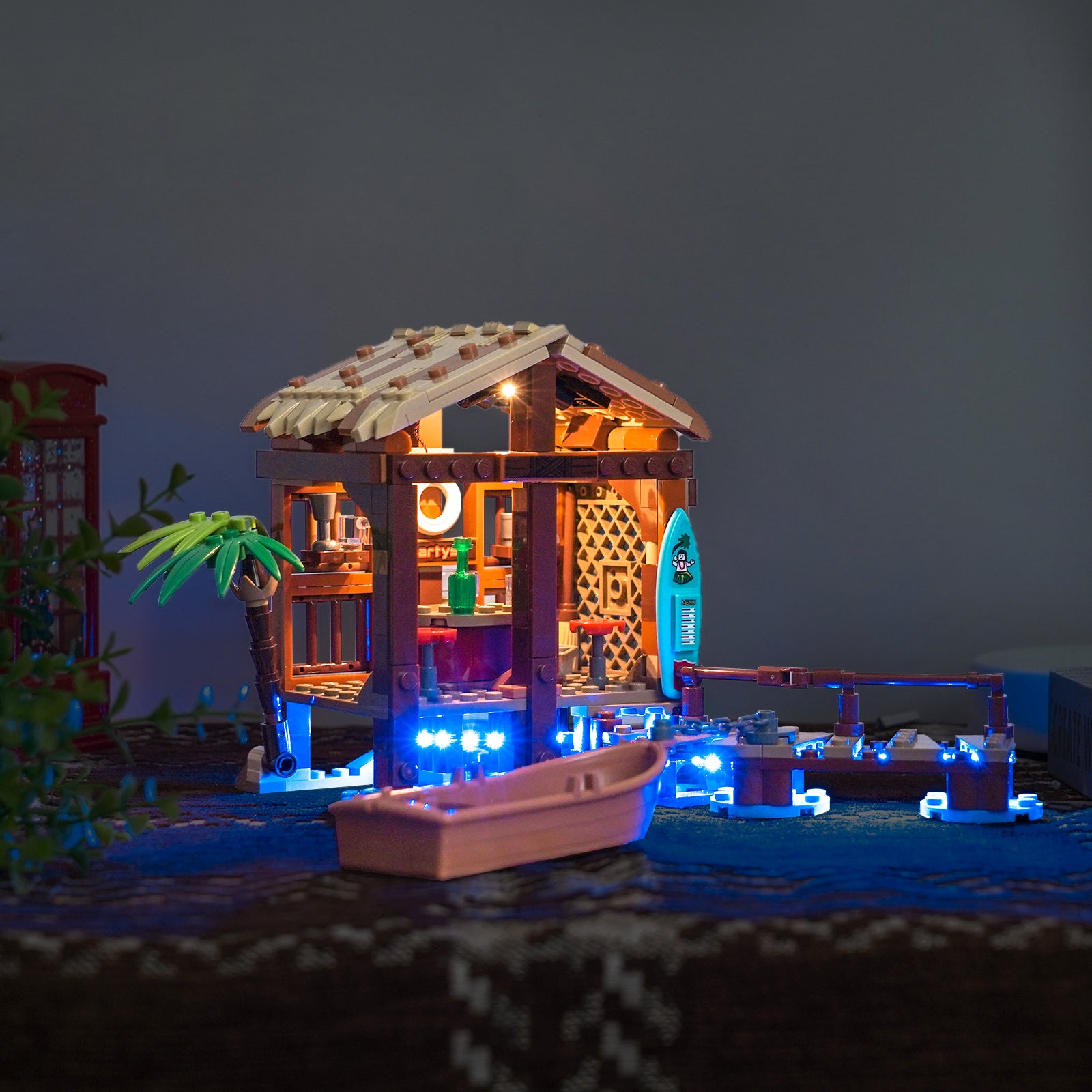 LED Light Kit for LEGO One Piece Windmill Village Hut 75636