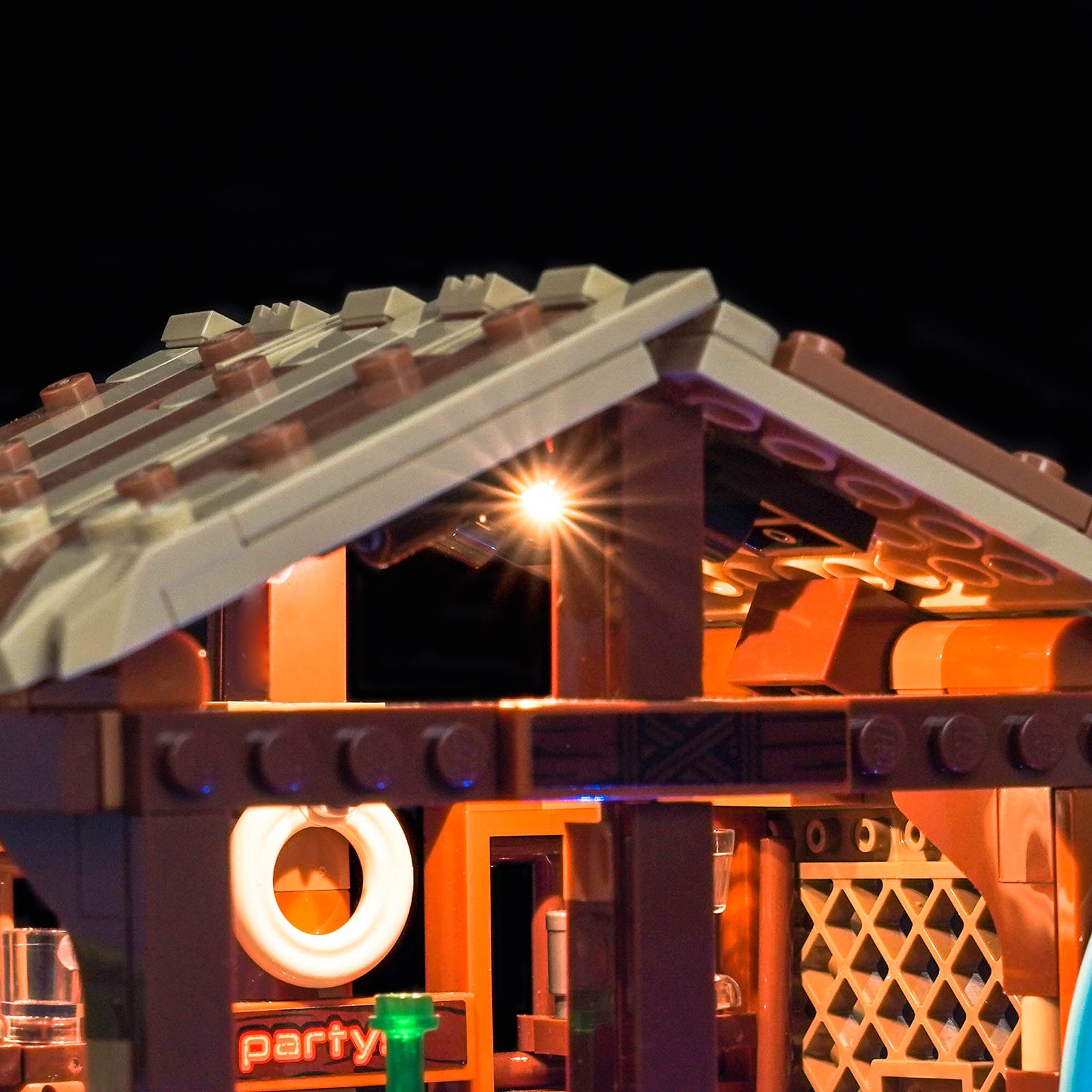 BrickBling Light Kit for LEGO One Piece Windmill Village Hut 75636