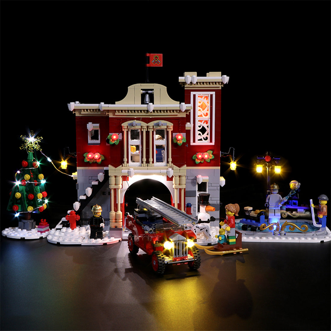 BrickBling Light Kit for LEGO Creator Expert Winter Village Fire Station 10263