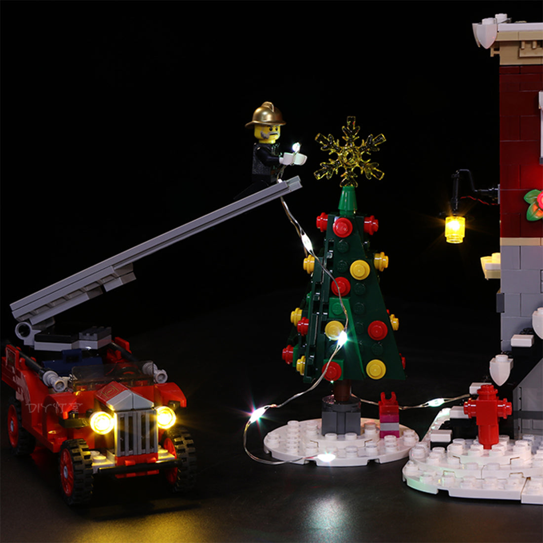 BrickBling Light Kit for LEGO Creator Expert Winter Village Fire Station 10263