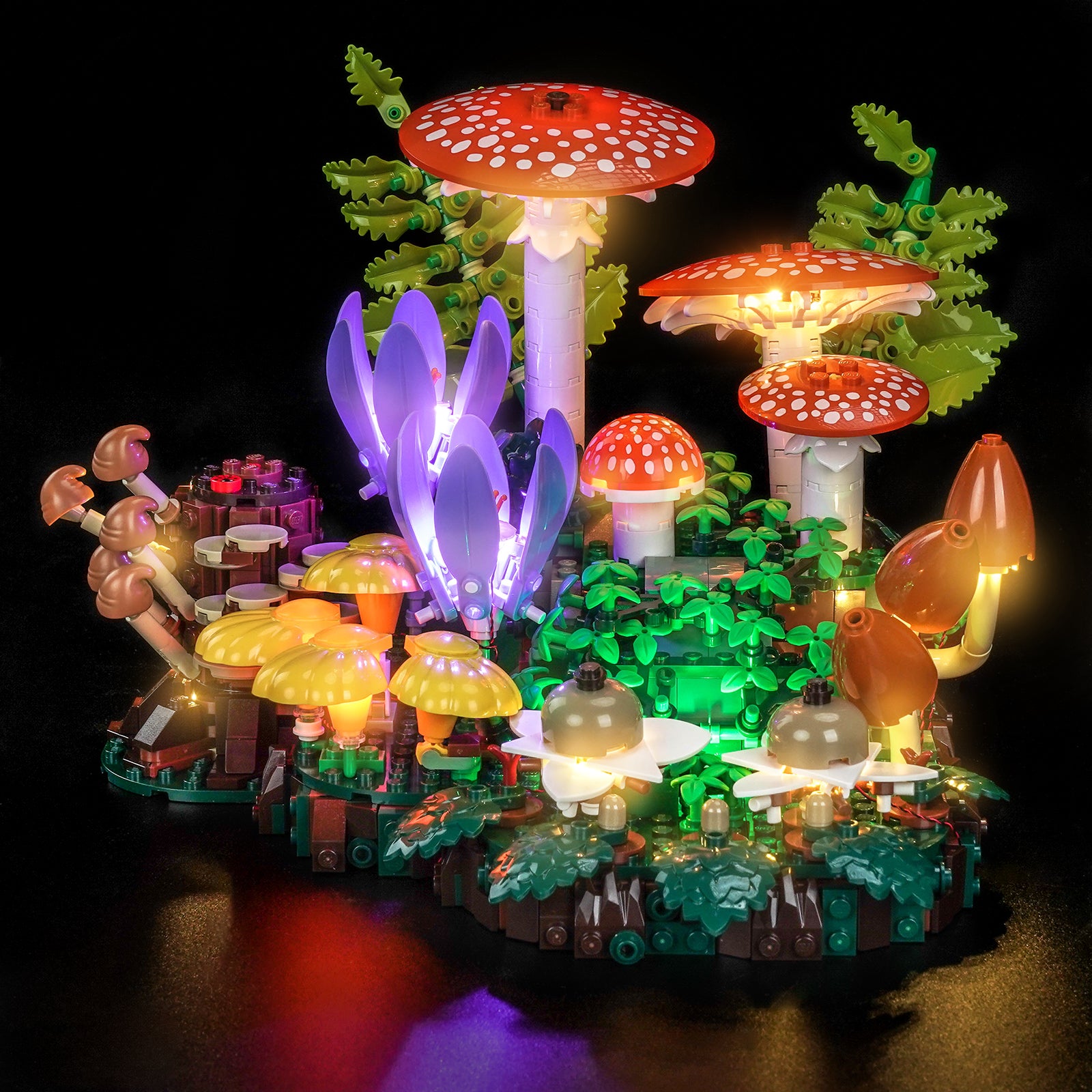 BrickBling Light Kit for LEGO Botanicals Woodland Mushrooms 11505