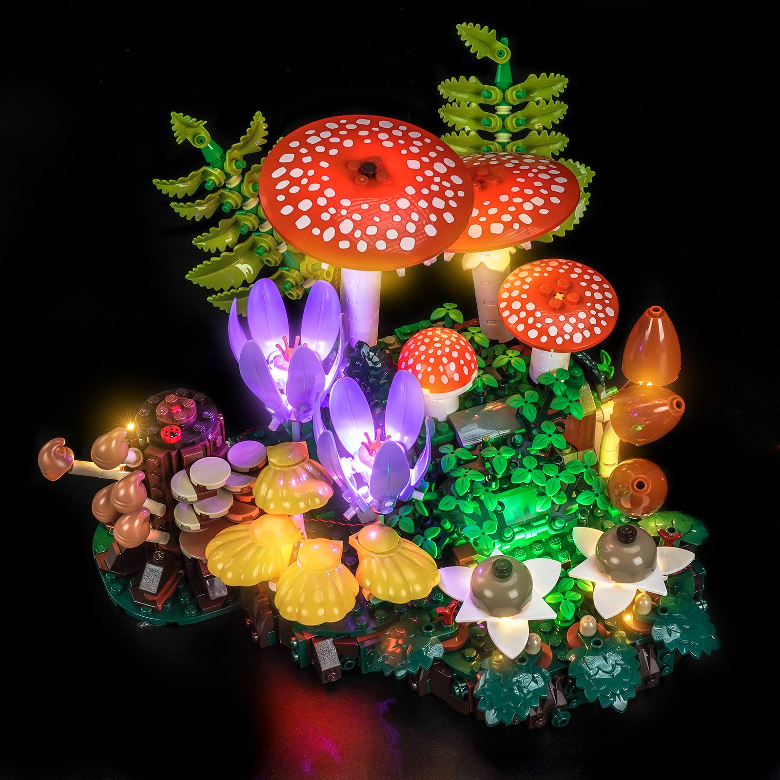 BrickBling Light Kit for LEGO Botanicals Woodland Mushrooms 11505