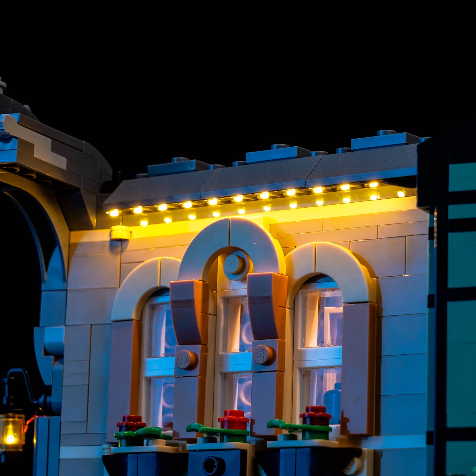 BrickBling Light Kit for LEGO Icons Sherlock Holmes: Book Nook 10351 Warm Light Version