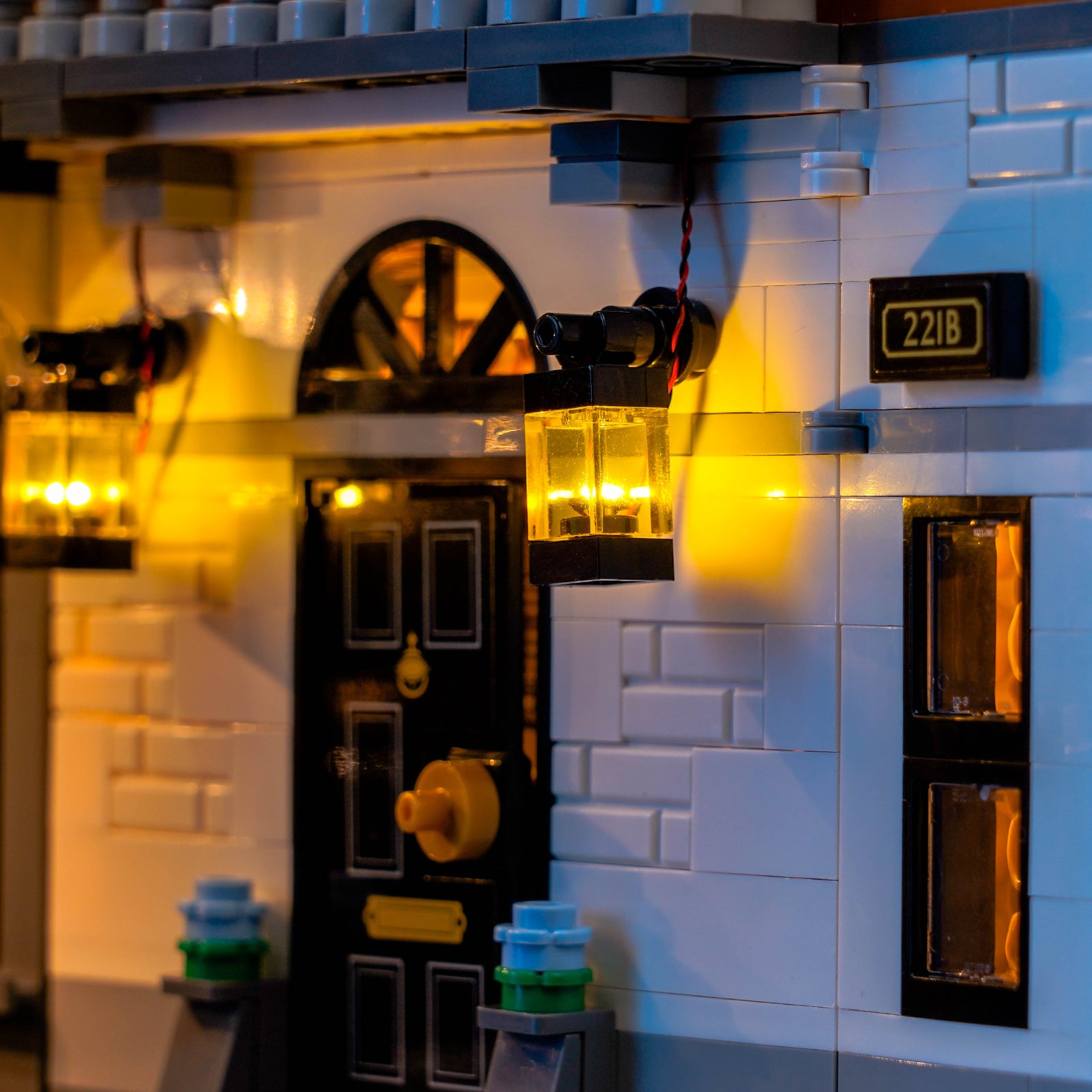 BrickBling Light Kit for LEGO Icons Sherlock Holmes: Book Nook 10351 Warm Light Version