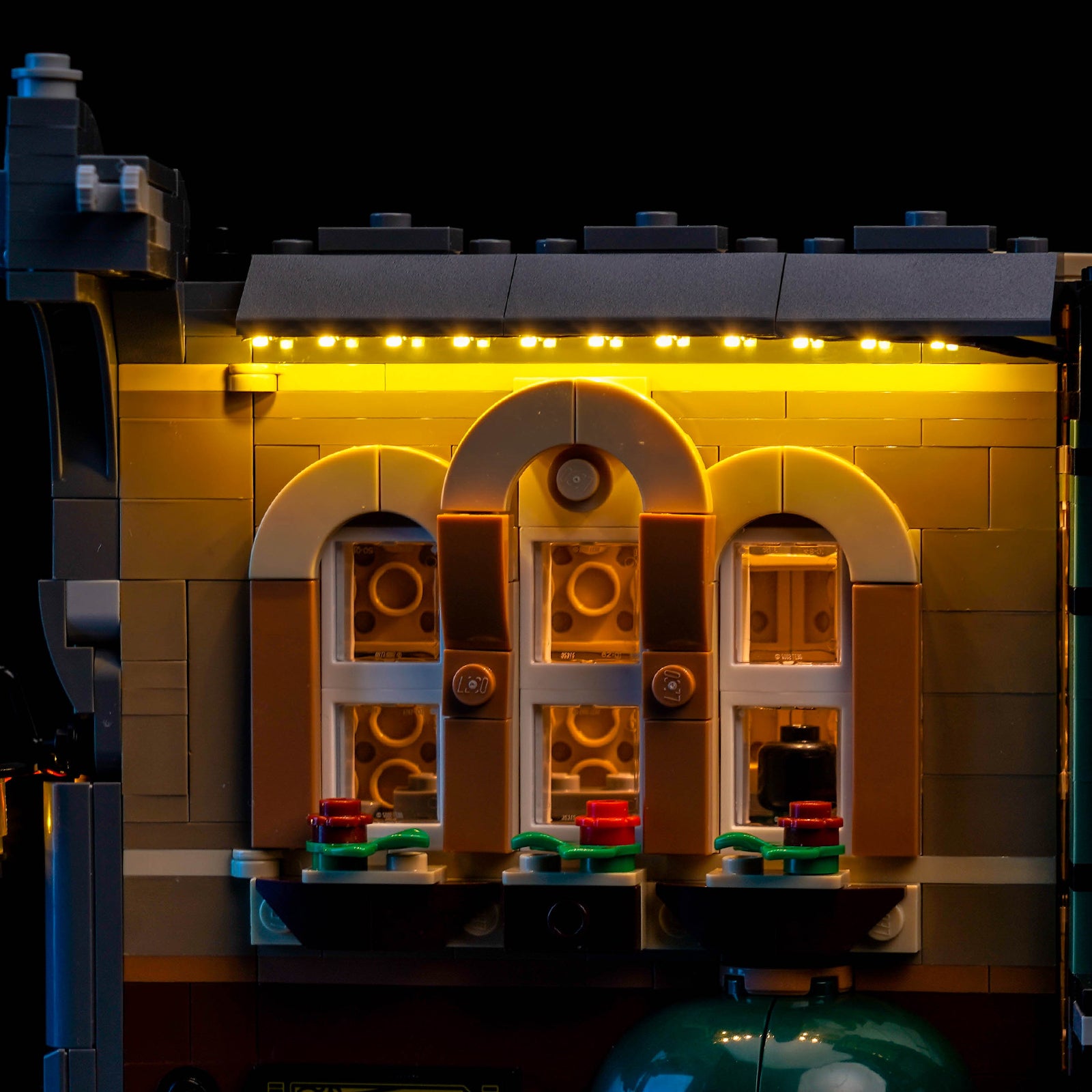 BrickBling Light Kit for LEGO Icons Sherlock Holmes: Book Nook 10351 Warm Light Version