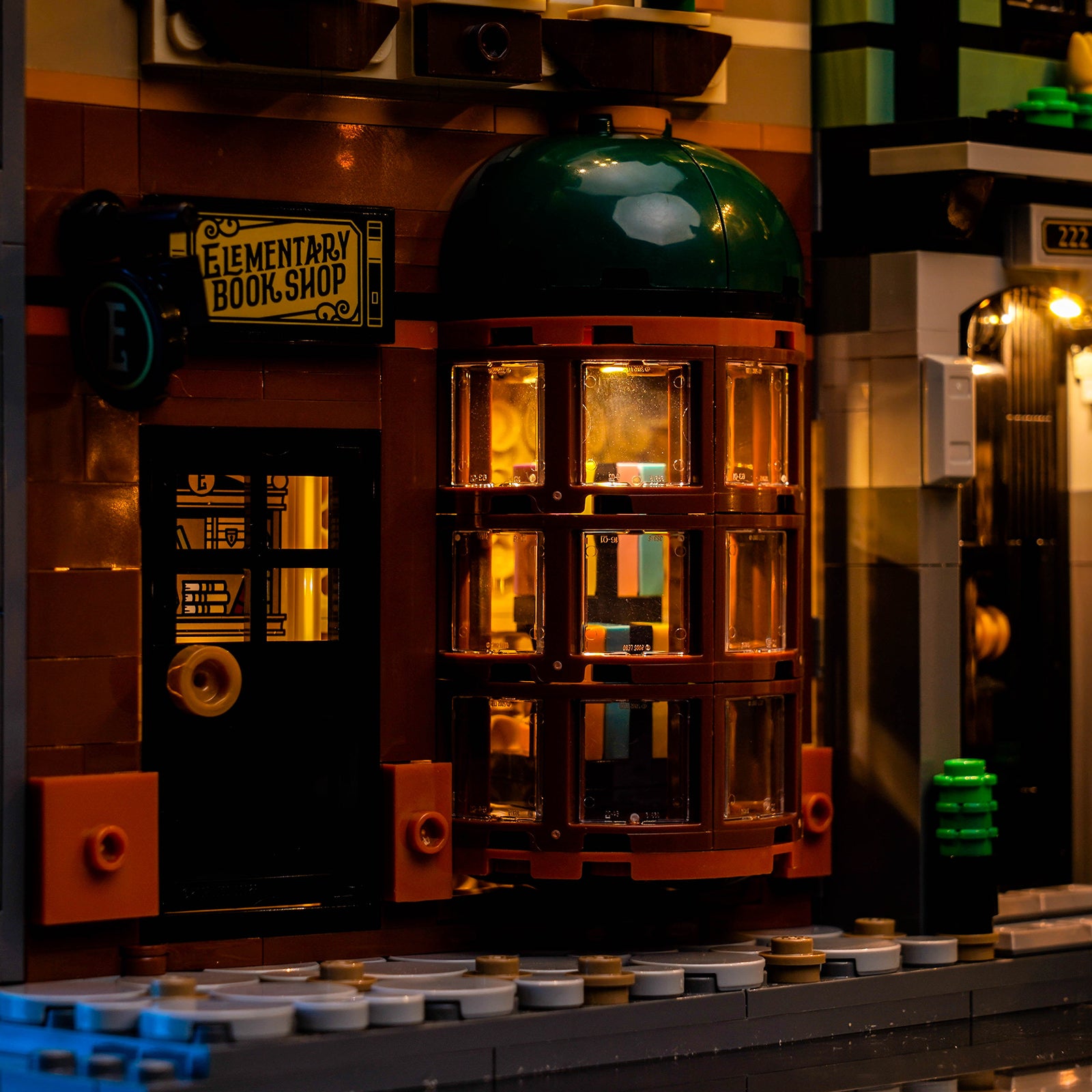 BrickBling Light Kit for LEGO Icons Sherlock Holmes: Book Nook 10351 Warm Light Version