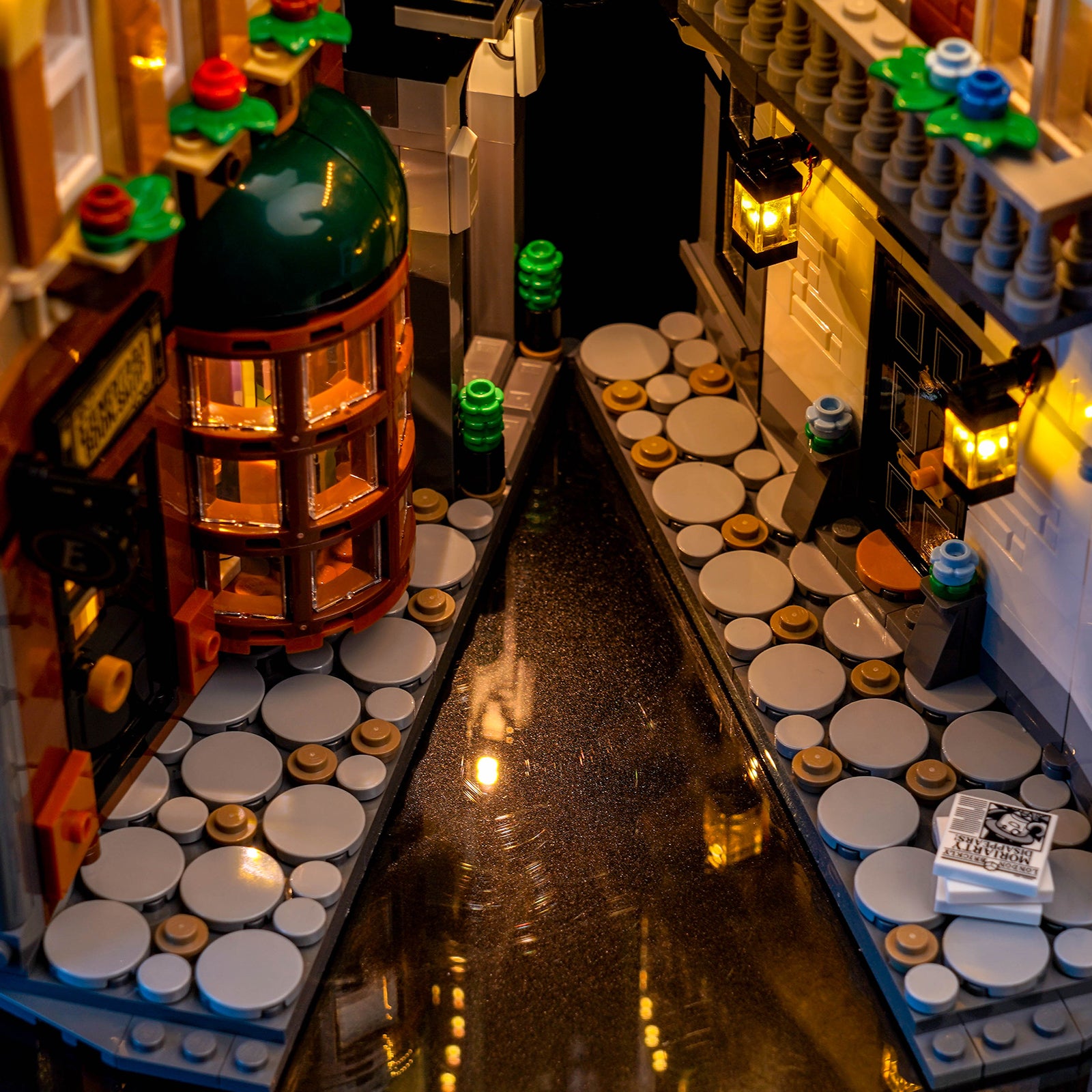 BrickBling Light Kit for LEGO Icons Sherlock Holmes: Book Nook 10351 Warm Light Version
