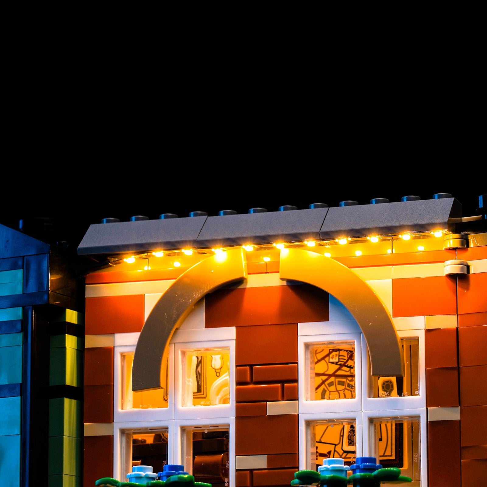 BrickBling Light Kit for LEGO Icons Sherlock Holmes: Book Nook 10351 Warm Light Version