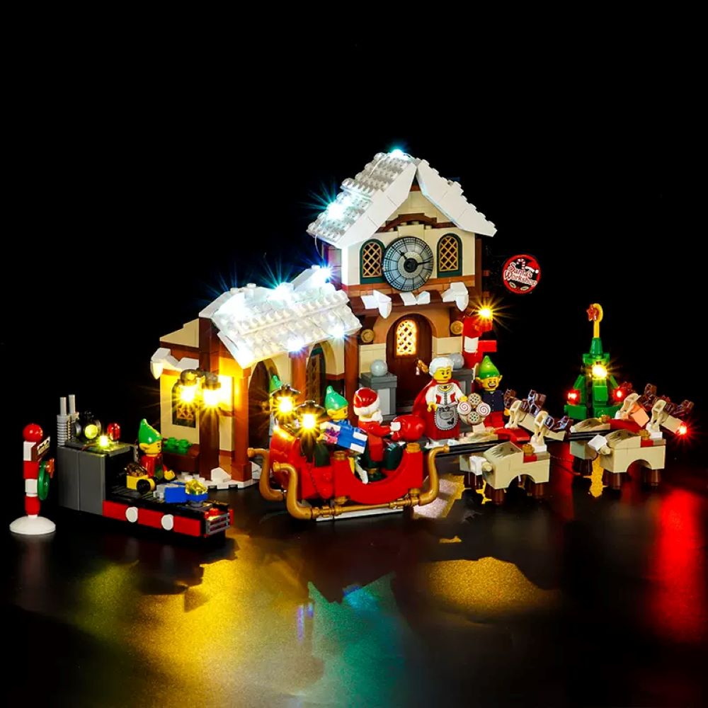 BrickBling Light Kit for LEGO Creator 3-in-1 Santa's Workshop 10245