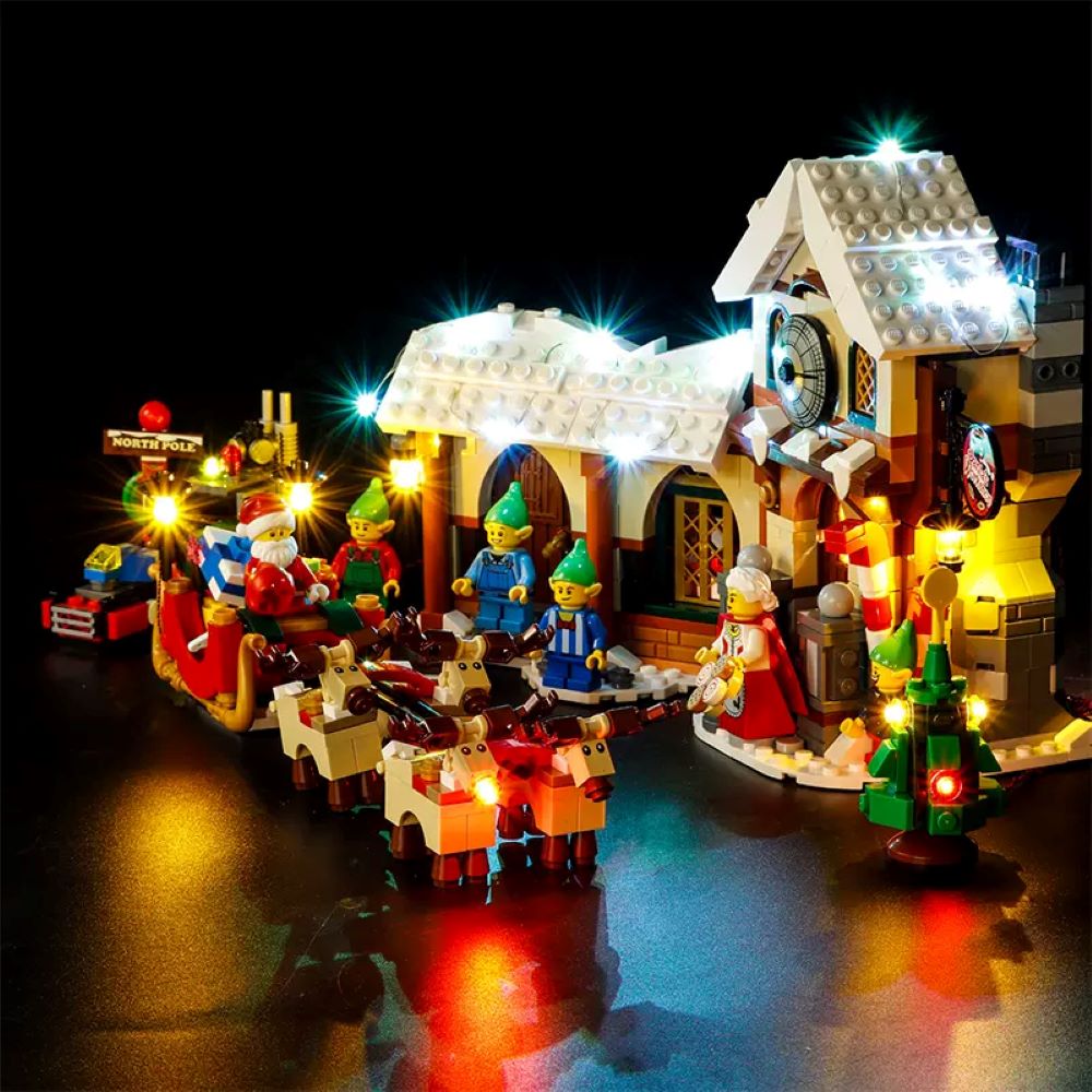 BrickBling Light Kit for LEGO Creator 3-in-1 Santa's Workshop 10245