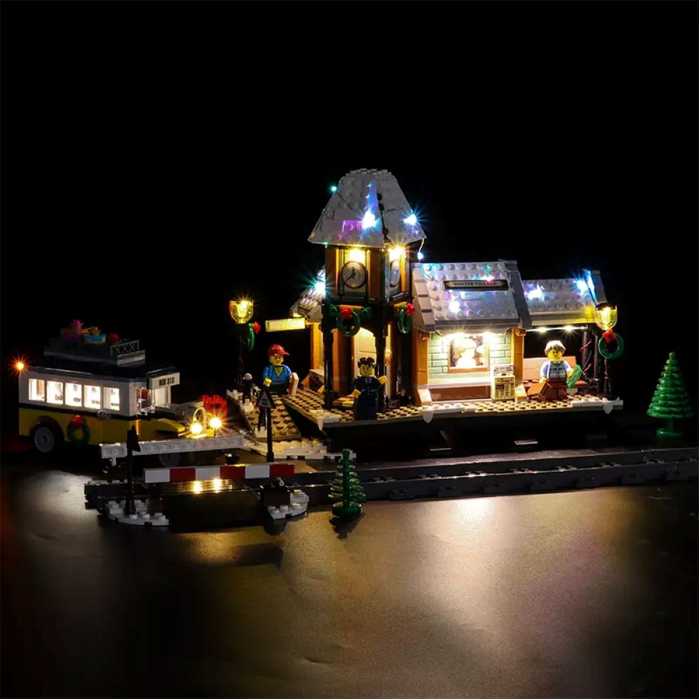 BrickBling Light Kit for LEGO Creator Expert Winter Village Station 10259