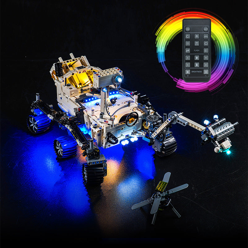 Kit d'éclairage BrickBling pour LEGO NASA Mars Rover Perseverance 42158