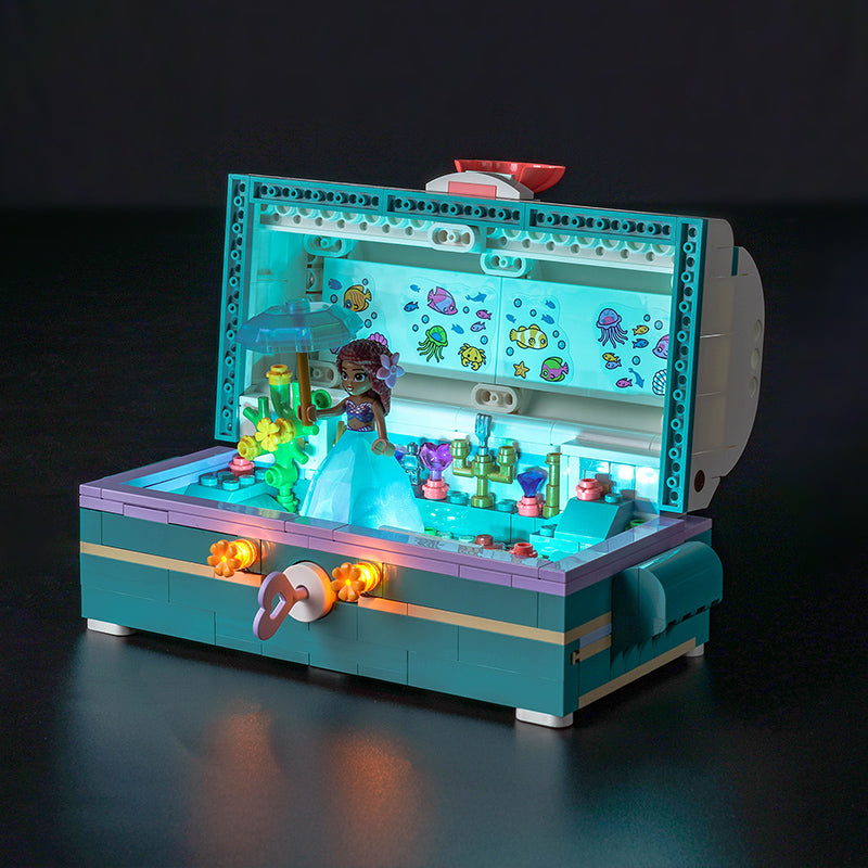 BrickBling Light Kit for LEGO Ariel’s Treasure Chest 43229