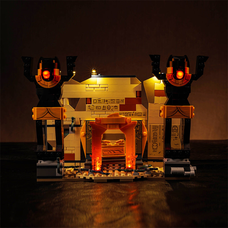 Kit d'éclairage BrickBling pour LEGO L'évasion du tombeau perdu 77013