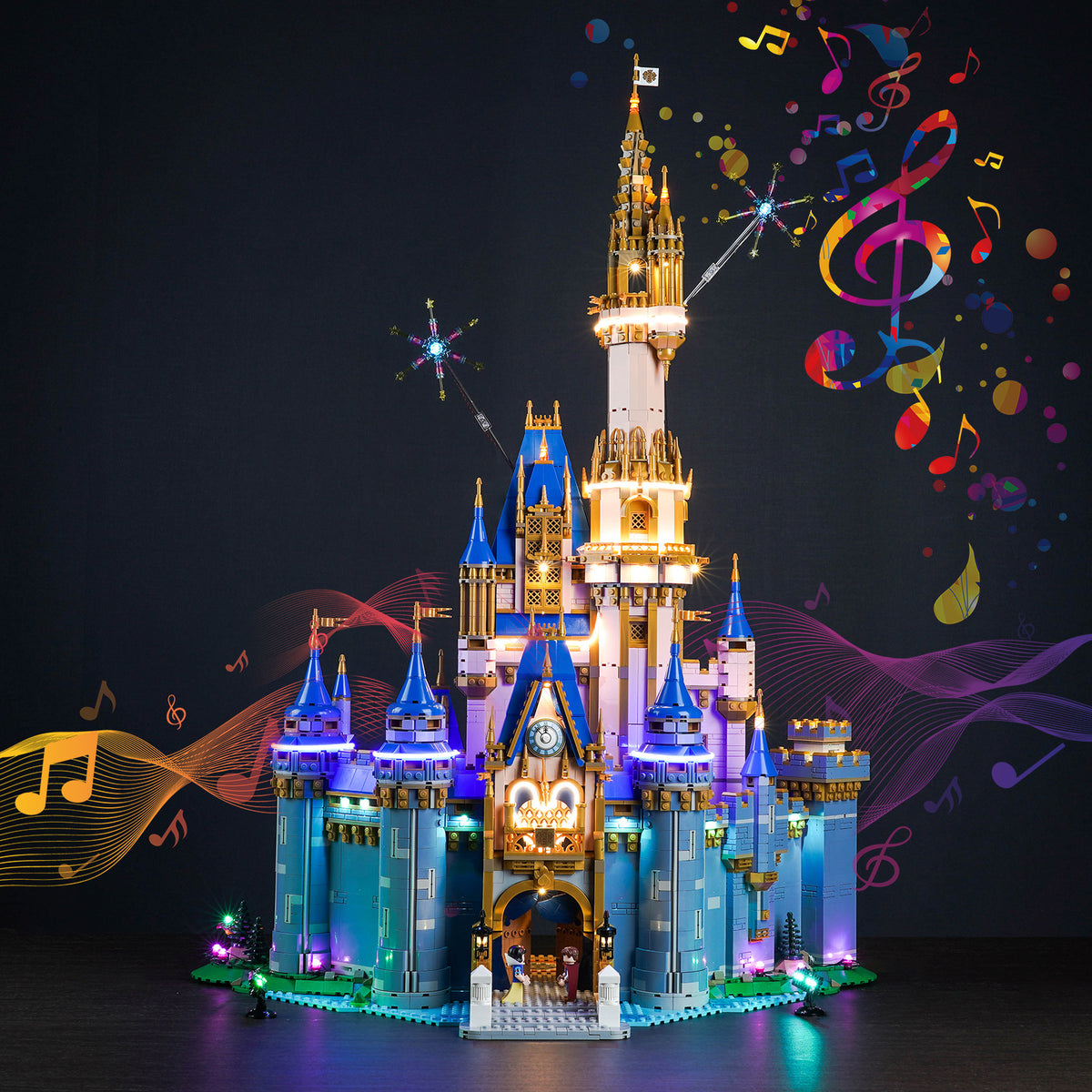 BrickBling Light Kit for LEGO Disney Castle 43222