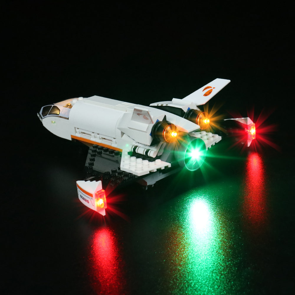 Kit d'éclairage BrickBling pour la navette de recherche LEGO Mars 60226
