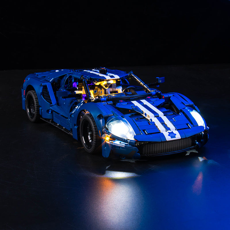 Kit d'éclairage BrickBling pour LEGO Technic 2022 Ford GT 42154 version classique