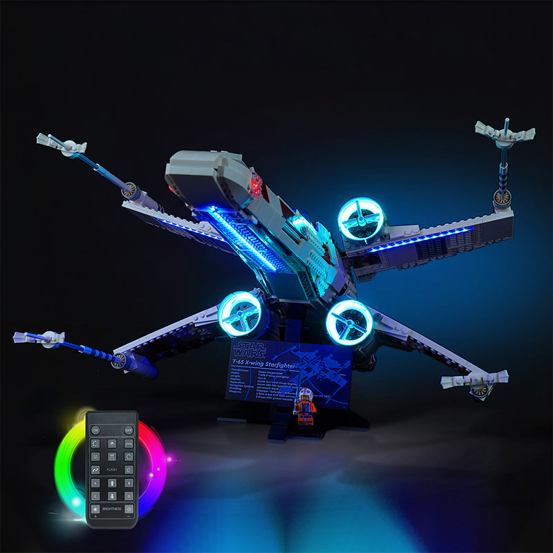 BrickBling Lichtset für LEGO UCS X-Wing Starfighter 75355