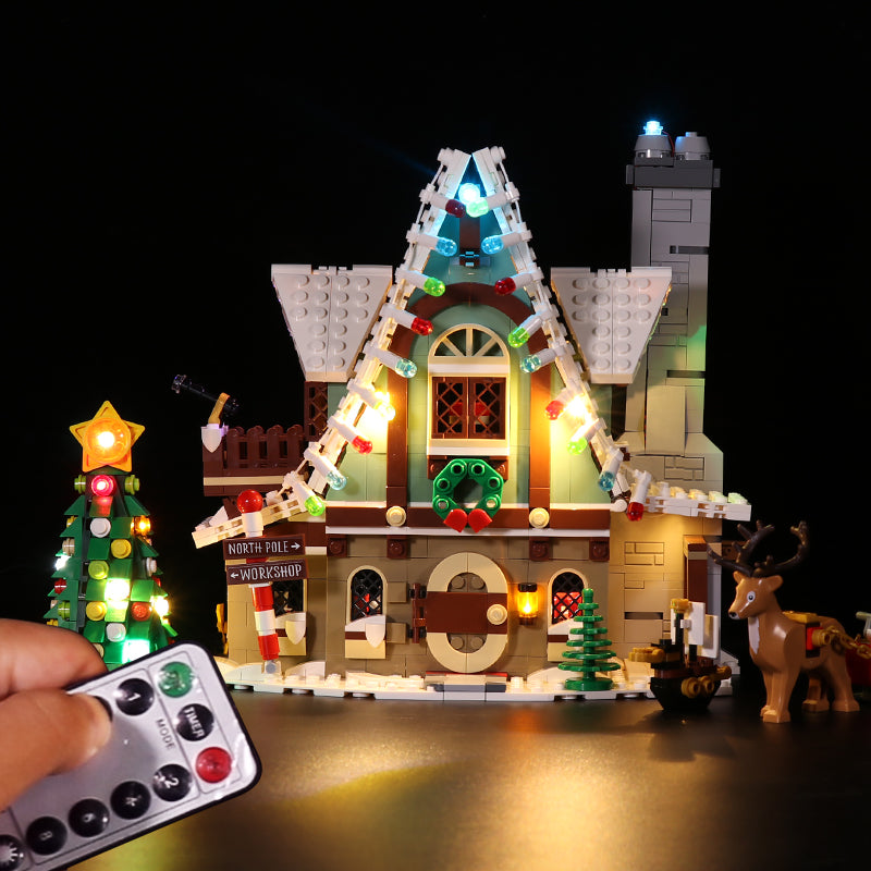 BrickBling Light Kit For LEGO Elf Club House 10275 RC Version