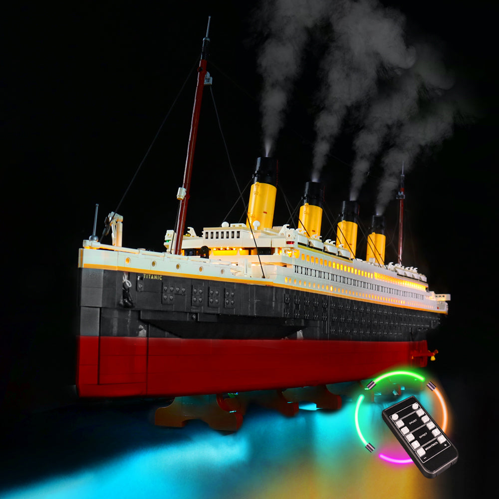 BrickBling Light Kit for LEGO Titanic 10294 Remote Control Version