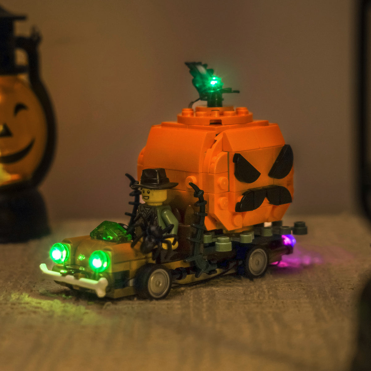 BrickBling Light Kit for LEGO Jack-O'-Lantern Pickup Truck 40822