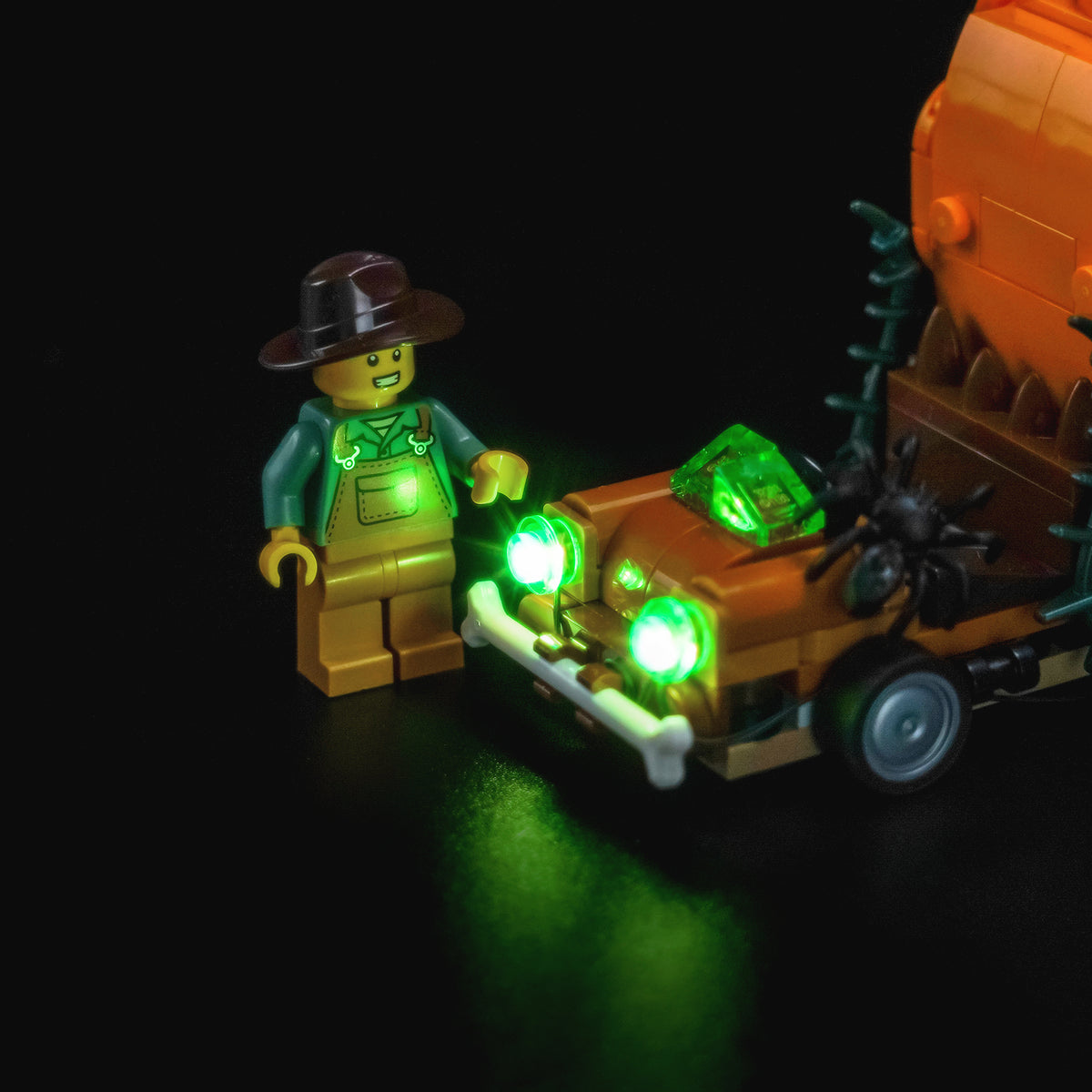 BrickBling Light Kit for LEGO Jack-O'-Lantern Pickup Truck 40822