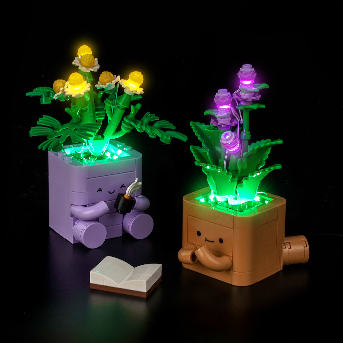 BrickBling Lighting Kit for LEGO Botanical Collection Cozy Plants 10371 - A Cozy Reading Scene