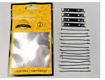 P101401 -1 ,P101401 -2，P101401 -3 ,P101401 -11，Light AccessoryBrickBling Light Kit for BrickBling Light Kit for LEGO Icons Family Christmas Tree 41843