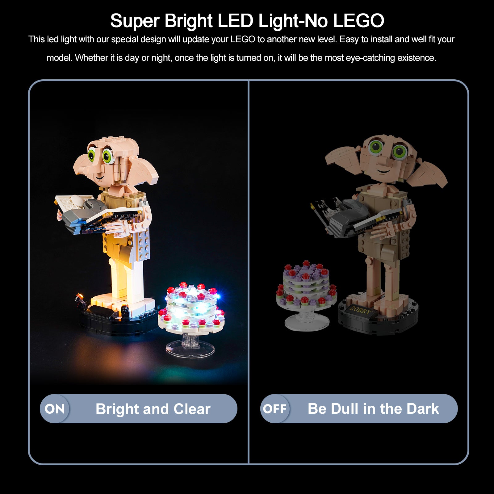 BrickBling Light Kit for LEGO Dobby™ the House-Elf 76421