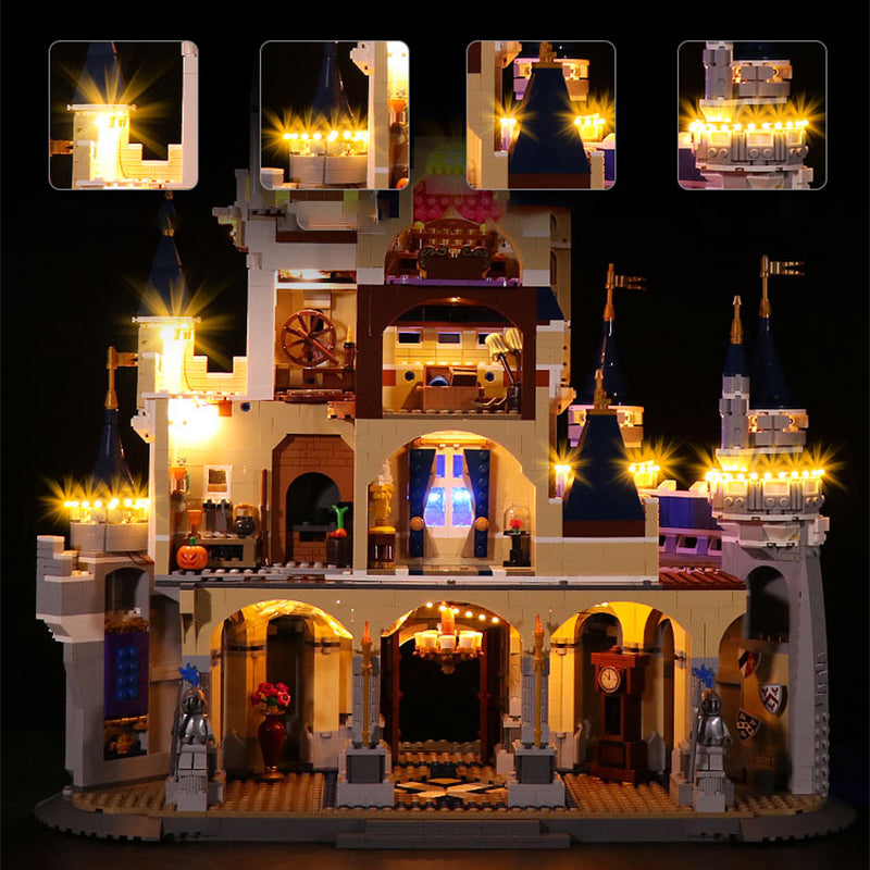 BrickBling Light Kit for LEGO Disney The Disney Castle 71040