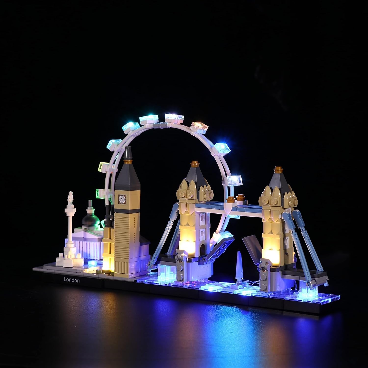 LED Lighting Kit for Lego Architecture London Skyline, Light Set Compatible with Lego 21034, without Lego Model, Lights Only